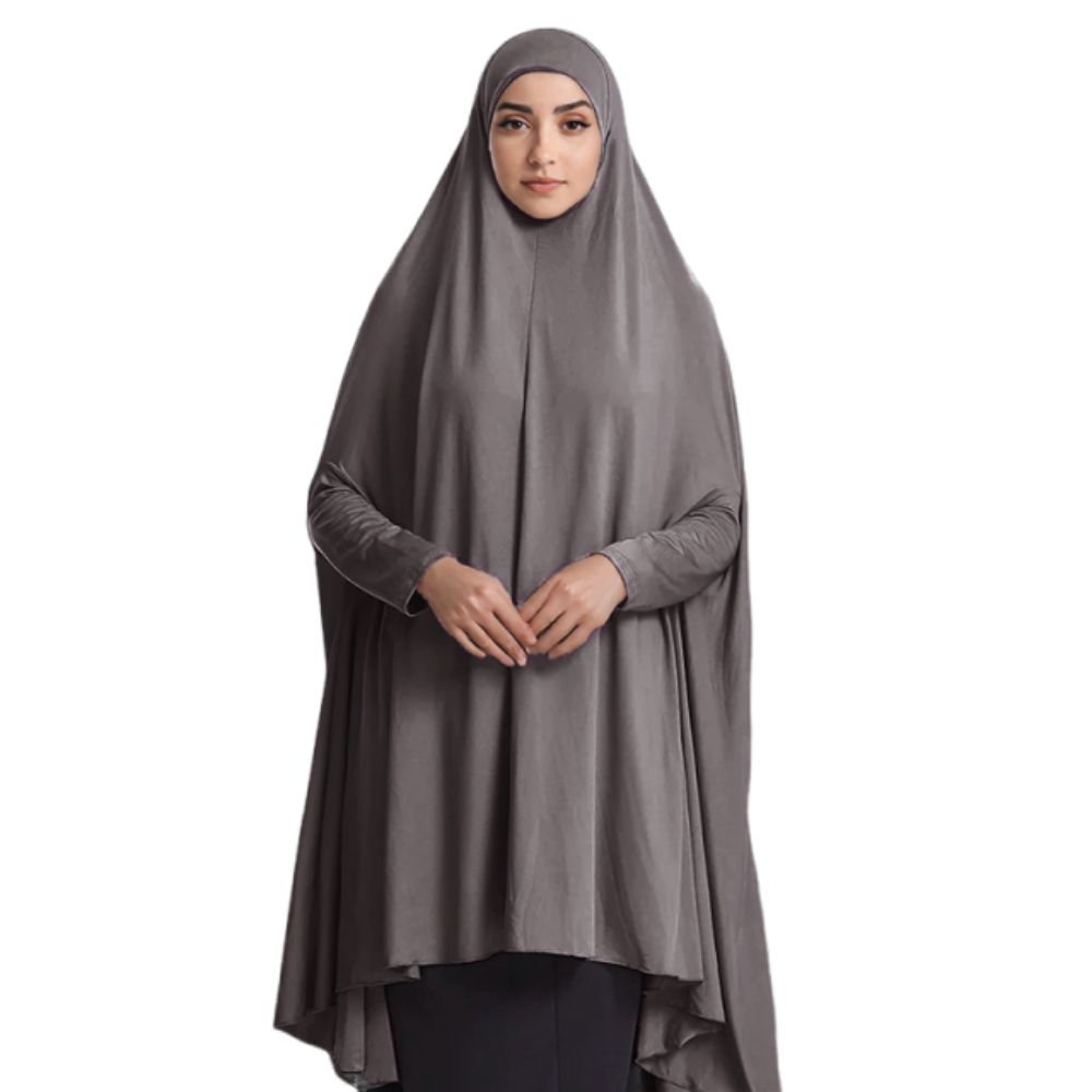Women Formal Wear Hijab - Caftán Musulmán Liso, Abayas Elegantes, Suaves,