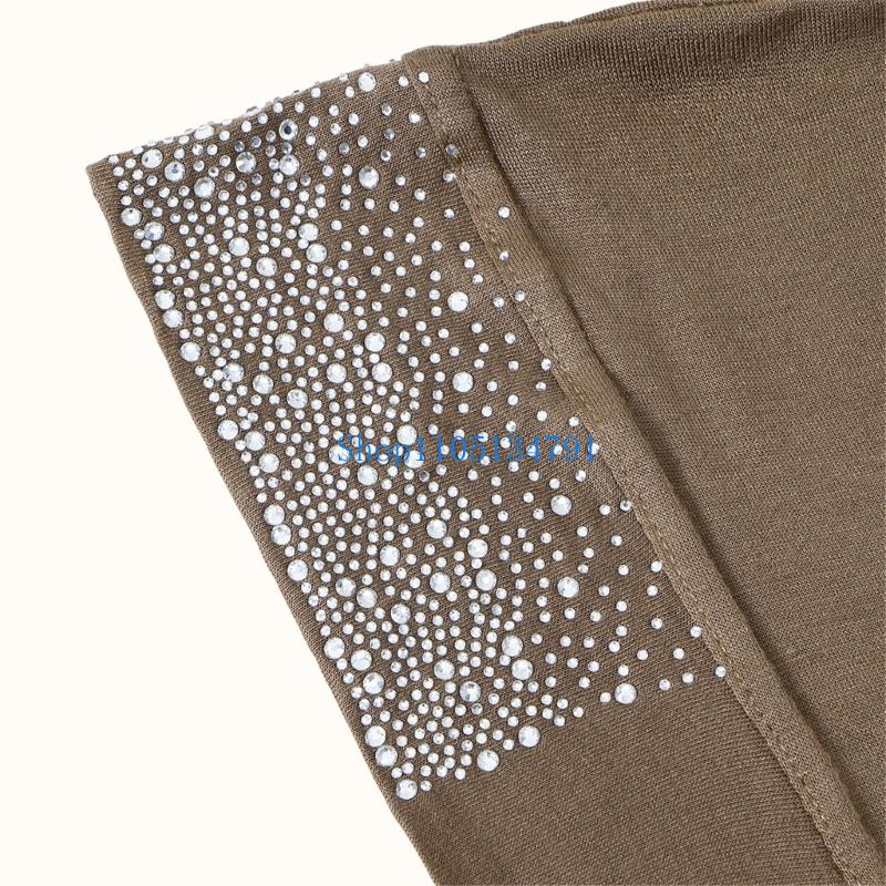 Women Formal Wear Hijab - 98 elegante diamantes imitación decoraciones pañuelo