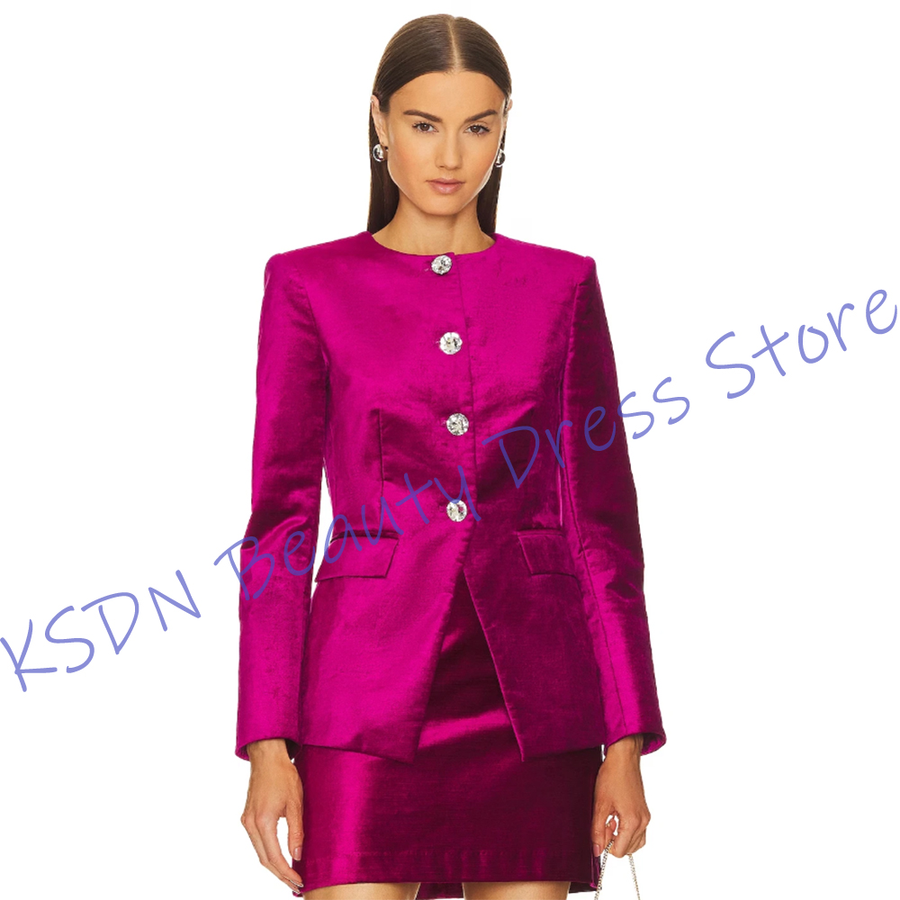 Women Formal Wear Pants - Conjunto de Dos Piezas (Chaqueta +