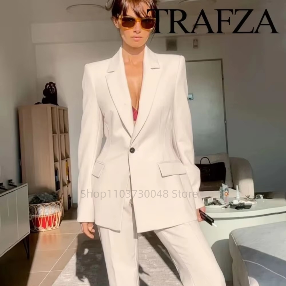 Women Formal Wear Office - Traje de Blazer y Pantalón para