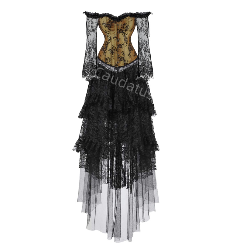 Vestido con corsé de talla gra - Women'S Green Formal Wear reseña y precio