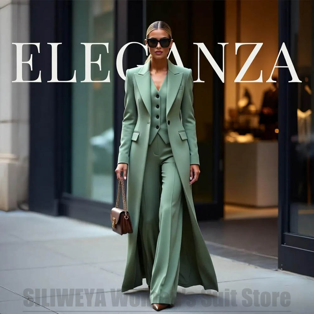 Elegante Conjunto de Traje de  - Women Formal Wear Office reseña y precio