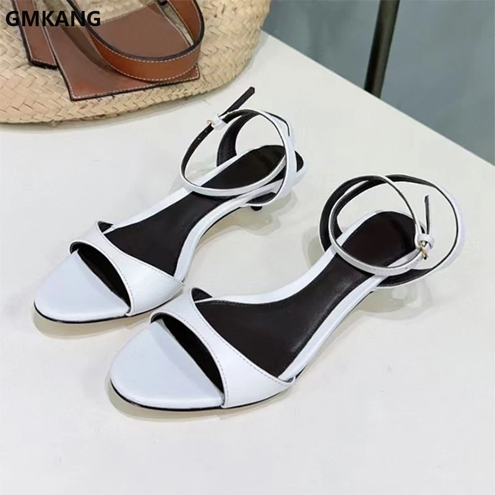 GMKANG Sandalias de tacón bajo - Kitten Heel Women reseña y precio