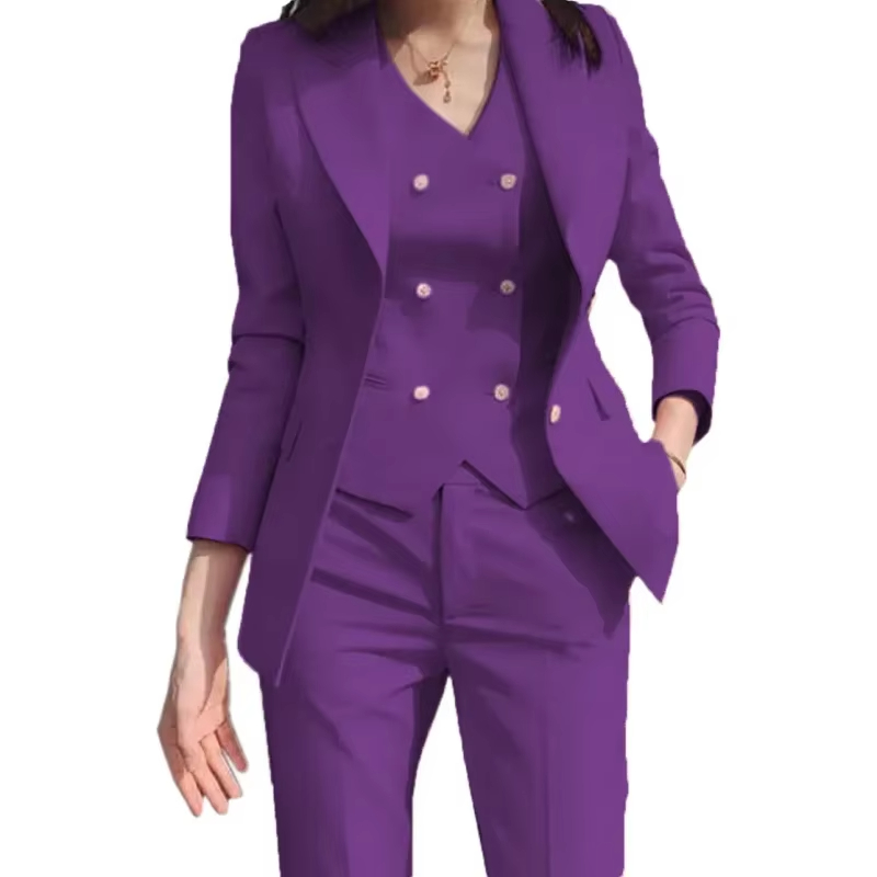 Traje de Mujer Rosa Claro de L - Women Formal Wear Vest reseña y precio