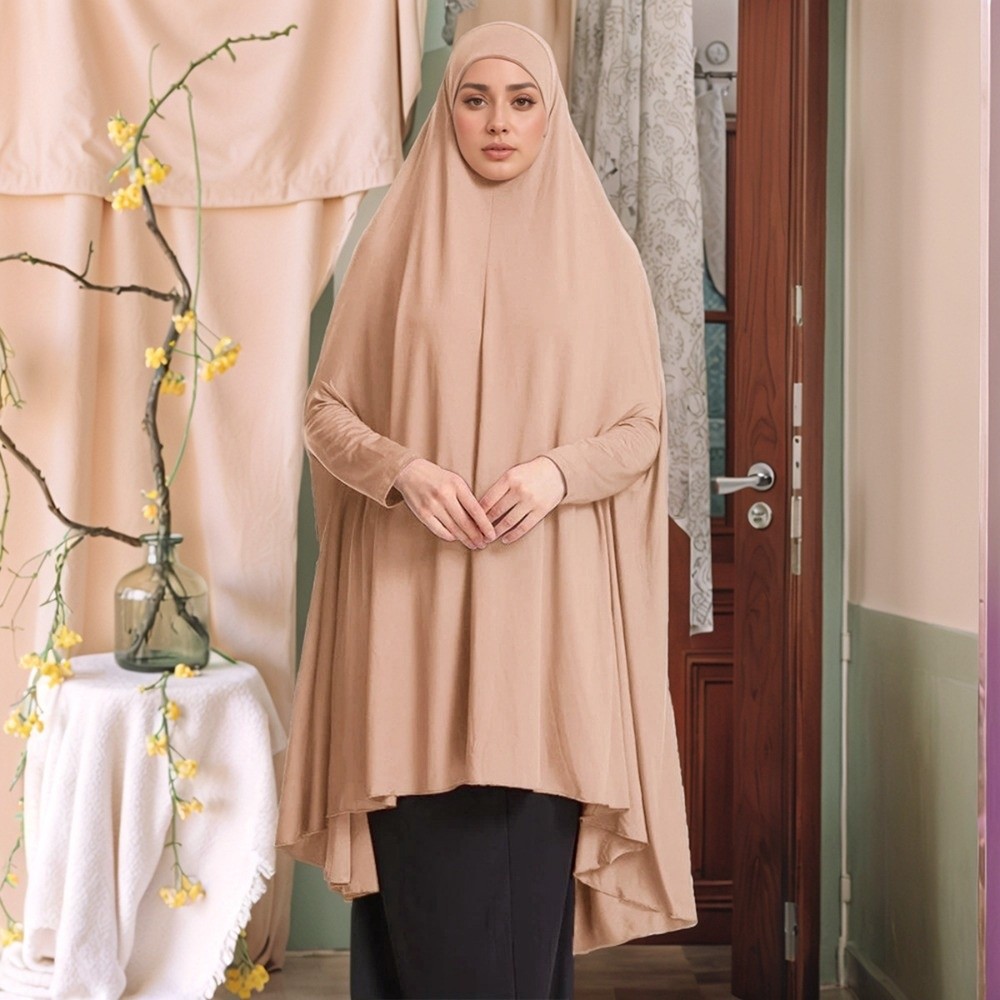 Caftán Musulmán Liso, Abayas E - Women Formal Wear Hijab reseña y precio