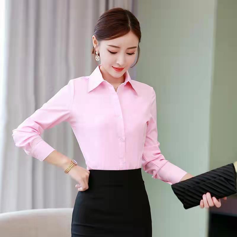 Blusa Coreana Delgada Negra y  - Women Formal Wear Office reseña y precio