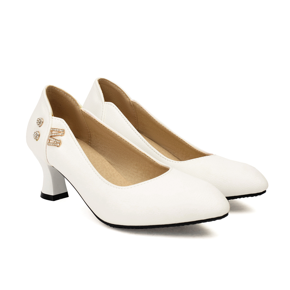 Zapatos de Tacón Bajo de 5 cm  - Large Women'S Formal Wear reseña y precio