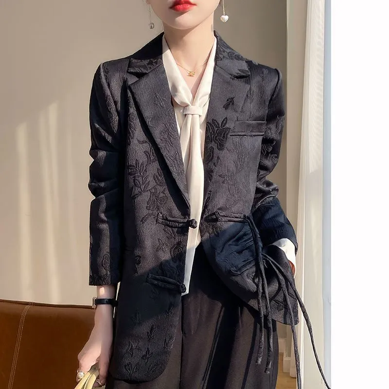 Blazer texturizado blanco para - Women Formal Wear Office reseña y precio