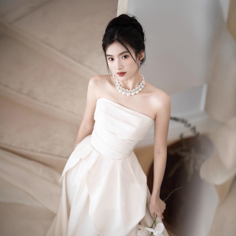 Vestido de Novia Francés sin T - Women'S Formal Wear To A Wedding reseña y precio