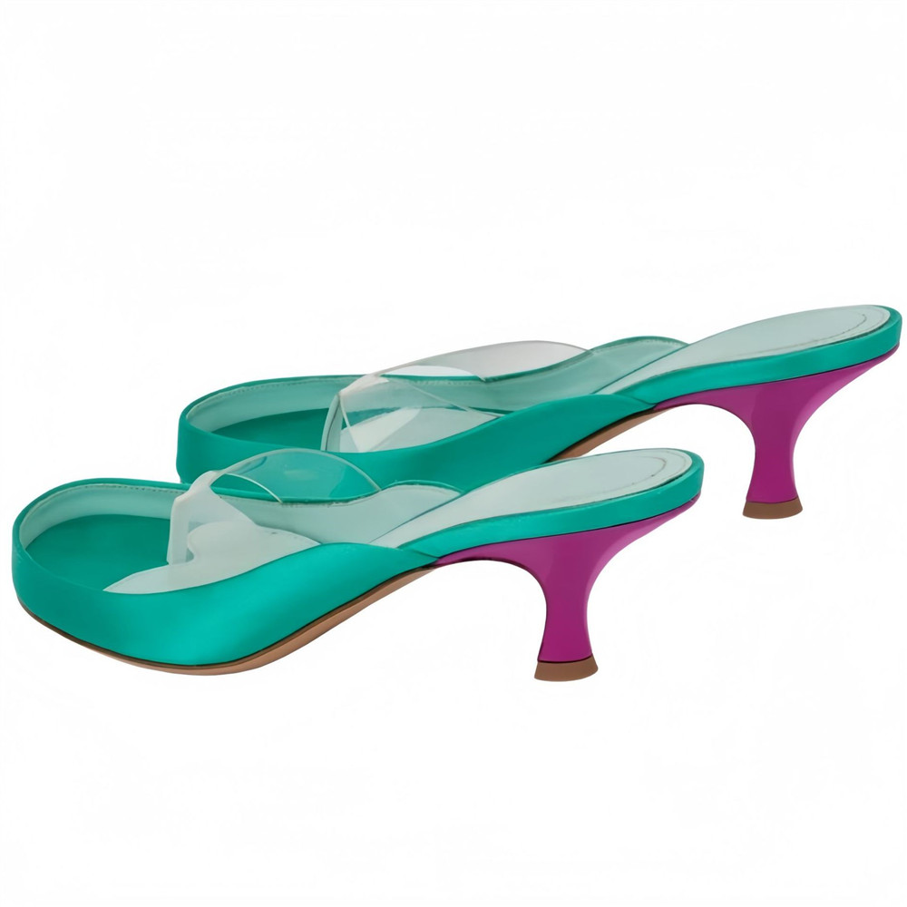 Sandalias de tacón bajo para m - Kitten Heel Women reseña y precio