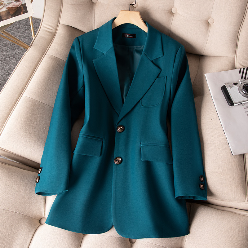 Blazer Formal azul, negro y ve - Women Formal Wear Office reseña y precio
