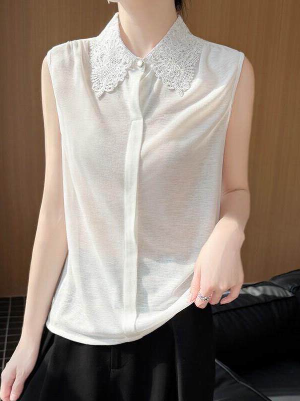 Camiseta de punto sin mangas c - Women Formal Wear Vest reseña y precio